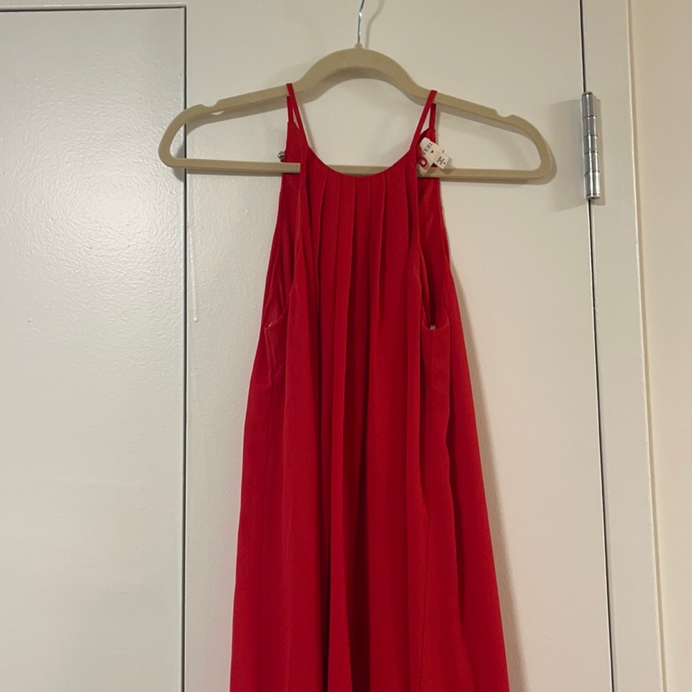 Red Everly dress